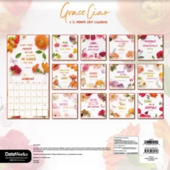 Trends International Inc. 2023-24 Wall Calendar 12"x12" Faith By Grace Ciao 9 Trends International Inc. 2023-24 Wall Calendar 12"x12" Faith By Grace Ciao -Everyday Fan & Home GUEST 3bbdcda3 c640 405c b3a0 613a87effb7d