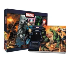 Trends International 2026 History Of Marvel Dayata Time 6.12"x5.37" Box Calendar -Everyday Fan & Home GUEST 3c3dab52 63b5 4bca bce5 25a307401f4d
