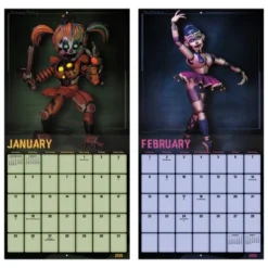 Trends International 2026 Five Nights At Freddys 12"x12" Wall Calendar 13 Trends International 2026 Five Nights At Freddys 12"x12" Wall Calendar -Everyday Fan & Home GUEST 3ce43bf6 9eab 4b92 961e 853ec0bf92b6