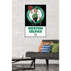Trends International NBA Boston Celtics - Logo 21 Unframed Wall Poster Prints