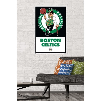 Trends International NBA Boston Celtics - Logo 21 Unframed Wall Poster Prints 3 Trends International NBA Boston Celtics - Logo 21 Unframed Wall Poster Prints