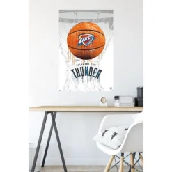 Trends International NBA Oklahoma City Thunder - Drip Basketball 21 Unframed Wall Poster Prints -Everyday Fan & Home GUEST 3e5de78e 876e 4d17 97fb 8f067f9b0c92