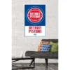Trends International NBA Detroit Pistons - Logo 21 Unframed Wall Poster Prints