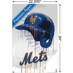 Trends International MLB New York Mets - Drip Helmet 22 Unframed Wall Poster Prints 8 Trends International MLB New York Mets - Drip Helmet 22 Unframed Wall Poster Prints -Everyday Fan & Home GUEST 402e7aa4 0928 40f1 b64d 9568c19b51d5