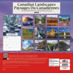 Trends International 2026 Canadian Landscapes Bilingual French 12"x12" Wall Calendar -Everyday Fan & Home GUEST 41796415 7376 4a21 b8ea 74b760c853c2