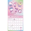 Trends International 2026 Sanrio Hello Kitty And Friends Bilingual French 12"x12" Wall Calendar