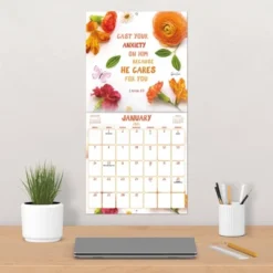 Trends International Inc. 2023-24 Wall Calendar 12"x12" Faith By Grace Ciao 10 Trends International Inc. 2023-24 Wall Calendar 12"x12" Faith By Grace Ciao -Everyday Fan & Home GUEST 4335247f 1d91 484e 9876 feffdecf429f