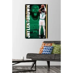 Trends International NBA Boston Celtics - Jaylen Brown 21 Unframed Wall Poster Prints