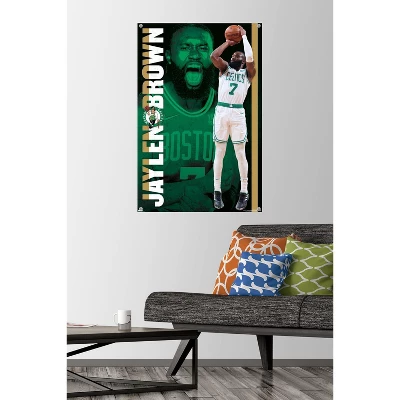 Trends International NBA Boston Celtics - Jaylen Brown 21 Unframed Wall Poster Prints 3 Trends International NBA Boston Celtics - Jaylen Brown 21 Unframed Wall Poster Prints