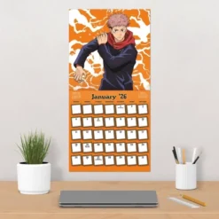 Trends International 2026 Jujutsu Kaisen 12"x12" Wall Calendar -Everyday Fan & Home GUEST 445592df b74e 41e2 914d ed47750f52ac