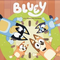 Trends International 2026 Bluey 12"x12" Wall Calendar -Everyday Fan & Home GUEST 451b13de 904b 4305 81e1 80b0c32ede2b