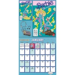 Trends International 2026 Barbie Comic 12"x12" Wall Calendar