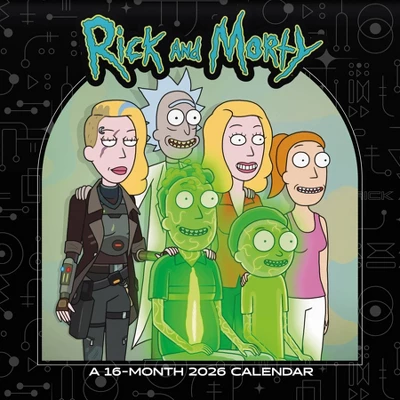 Trends International 2026 Rick And Morty 12"x12" Wall Calendar 8 Trends International 2026 Rick And Morty 12"x12" Wall Calendar - Image 6