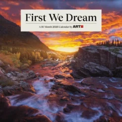 Trends International 2026 First We Dream 12"x12" Wall Calendar -Everyday Fan & Home GUEST 4d486e89 6ae4 460d 8312 6c435a8c155d