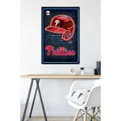 Trends International MLB Philadelphia Phillies - Neon Helmet 23 Unframed Wall Poster Prints -Everyday Fan & Home GUEST 4e6f09f5 4ea8 4960 927d 5c7375130ddb