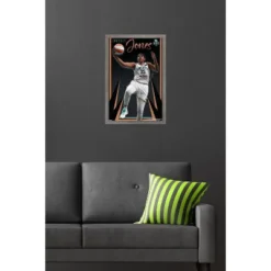 Trends International WNBA New York Liberty - Jonquel Jones 25 Framed Wall Poster Prints -Everyday Fan & Home GUEST 4f17c7fb 1ac0 4b4e b331 33b0d39c5790