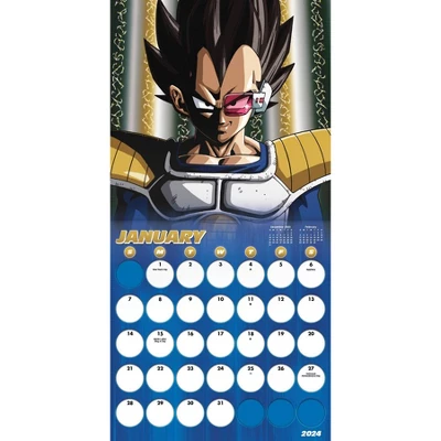 Trends International Inc. 2023-24 Wall Calendar 12"x12" Dragon Ball Z 3 Trends International Inc. 2023-24 Wall Calendar 12"x12" Dragon Ball Z