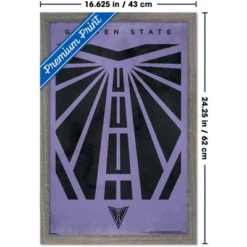 Trends International WNBA Golden State Valkyries - Logo 25 Framed Wall Poster Prints -Everyday Fan & Home GUEST 50d1c62b 0de3 4b2b 876e a7881881667c