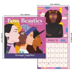 Trends International 2026 Boss Beauties 12"x12" Wall Calendar -Everyday Fan & Home GUEST 50d20a5d deb9 46b9 a4c2 a20854a61207