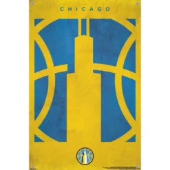 Trends International WNBA Chicago Sky - Logo 25 Unframed Wall Poster Prints -Everyday Fan & Home GUEST 50fb2431 b4b1 462a 8875 5269ead995c8