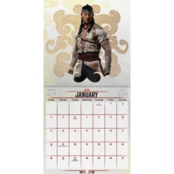 Trends International 2026 Mortal Kombat 12"x12" Wall Calendar
