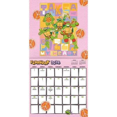 Trends International 2026 Teenage Mutant Ninja Turtles 12"x12" Wall Calendar 4 Trends International 2026 Teenage Mutant Ninja Turtles 12"x12" Wall Calendar - Image 2