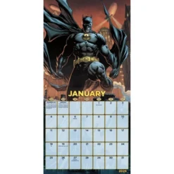 Trends International 2026 The Batman Comic 12"x12" Wall Calendar