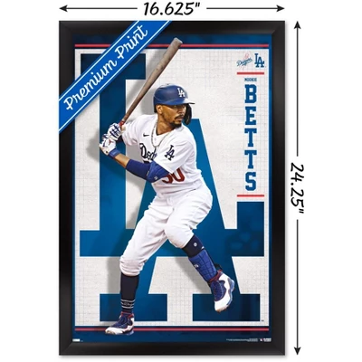 Trends International MLB Los Angeles Dodgers - Mookie Betts 22 Framed Wall Poster Prints 4 Trends International MLB Los Angeles Dodgers - Mookie Betts 22 Framed Wall Poster Prints - Image 2