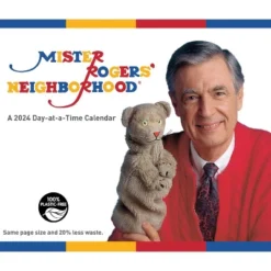 Trends International Inc. 2024 Daily Desk Calendar 4.25"x5" Mister Rogers -Everyday Fan & Home GUEST 59710d1b ed0a 4e6c a2ab a40063bc97be