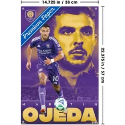 Trends International MLS Orlando City SC - Martín Ojeda 25 Unframed Wall Poster Prints -Everyday Fan & Home GUEST 5989b2fc 5192 4eae b8c9 85581aa3b8d1