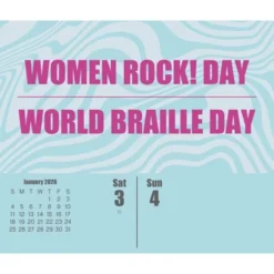 Trends International 2026 Celebrate Daily Dayata Time 6.12"x5.37" Box Calendar 15 Trends International 2026 Celebrate Daily Dayata Time 6.12"x5.37" Box Calendar -Everyday Fan & Home GUEST 5a840c59 6131 4c63 900b 2c33923b634c