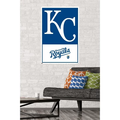 Trends International MLB Kansas City Royals - Logo 22 Unframed Wall Poster Prints 3 Trends International MLB Kansas City Royals - Logo 22 Unframed Wall Poster Prints