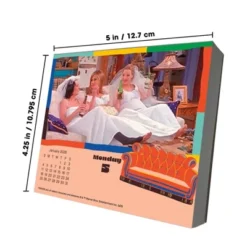 Trends International 2026 Friends Dayata Time 6.12"x5.37" Box Calendar -Everyday Fan & Home GUEST 5c01d915 d8a7 4c23 b048 be28b8d079a1