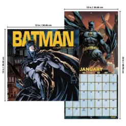 Trends International 2026 The Batman Comic 12"x12" Wall Calendar -Everyday Fan & Home GUEST 5f17db24 a5a6 417d 9810 f8367c032fac
