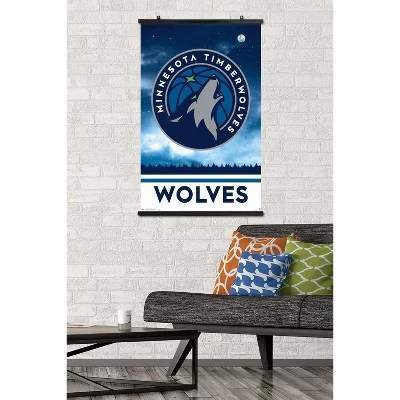 Trends International NBA Minnesota Timberwolves - Logo 18 Unframed Wall Poster Prints 3 Trends International NBA Minnesota Timberwolves - Logo 18 Unframed Wall Poster Prints