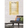 34" X 22" Premium Poster The United States Of America Bill Of Rights - Trends International: Educational Wall Art -Everyday Fan & Home GUEST 608ab255 397b 47da b834 239385c17c71