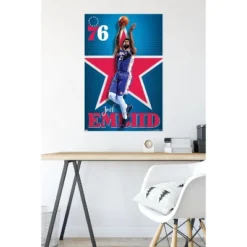 Trends International NBA Philadelphia 76ers - Joel Embiid 20 Unframed Wall Poster Prints -Everyday Fan & Home GUEST 608b0fd4 4f17 46ff 8cc1 0f9e068189f5