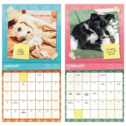 Trends International 2026 Guilty Dog 12"x12" Wall Calendar -Everyday Fan & Home GUEST 617e81d7 6b60 40ce 8a5e 3a50c4fbe626