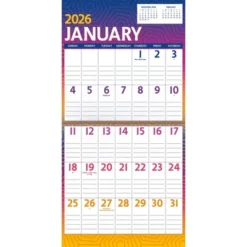 Trends International 2026 Large Print 12"x12" Wall Calendar