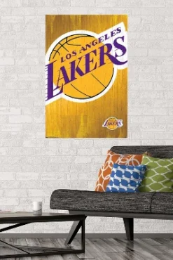 Trends International NBA Los Angeles Lakers - Logo 13 Unframed Wall Poster Prints