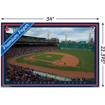 Trends International MLB Boston Red Sox - Fenway Park 15 Unframed Wall Poster Prints 4 Trends International MLB Boston Red Sox - Fenway Park 15 Unframed Wall Poster Prints - Image 2
