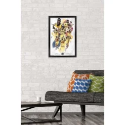Trends International NBA Cleveland Cavaliers - Lebron James 15 Framed Wall Poster Prints