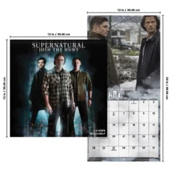 Trends International 2026 Supernatural 12"x12" Wall Calendar -Everyday Fan & Home GUEST 63468a99 4dfa 4e69 9791 26368b88bc41