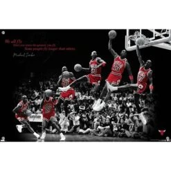 Trends International Michael Jordan - Fly Unframed Wall Poster Prints -Everyday Fan & Home GUEST 63701074 f7b5 40df bc73 f8613cba43b9
