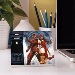 Trends International 2026 History Of Marvel Dayata Time 6.12"x5.37" Box Calendar -Everyday Fan & Home GUEST 638ed410 8161 41fa 8753 5435bb8133bb