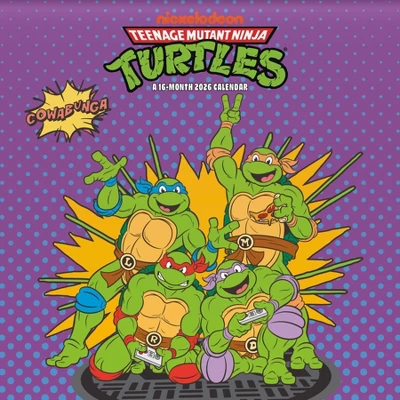 Trends International 2026 Teenage Mutant Ninja Turtles 12"x12" Wall Calendar 9 Trends International 2026 Teenage Mutant Ninja Turtles 12"x12" Wall Calendar - Image 7