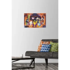 Trends International Pokémon: Halloween Forest - Group Unframed Wall Poster Prints