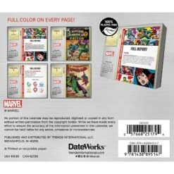 Trends International Inc. 2024 Daily Desk Calendar 4.25"x5" Marvel -Everyday Fan & Home GUEST 6698504c 910b 43ec 9cfe 9c0f7dc5f3b5