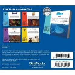 Trends International Inc. 2024 Daily Desk Calendar 4.25"x5" Disney Pixar -Everyday Fan & Home GUEST 674c81f7 5c11 4073 a543 0efda37ba789