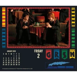 Trends International 2026 Harry Potter Dayata Time 6.12"x5.37" Box Calendar -Everyday Fan & Home GUEST 678babf2 a069 493a a747 f53d8cfc5c82